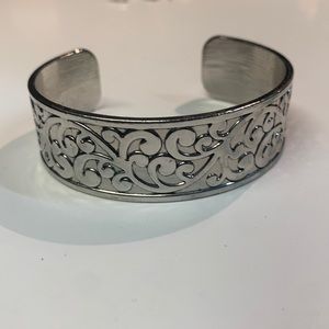 Silver Fashion Cuff Bracelet